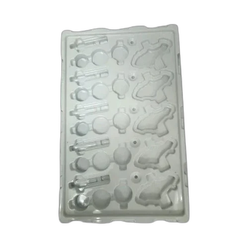 Automobile component kit tray, thermoformed by Aravinth Polymers, Chennai
