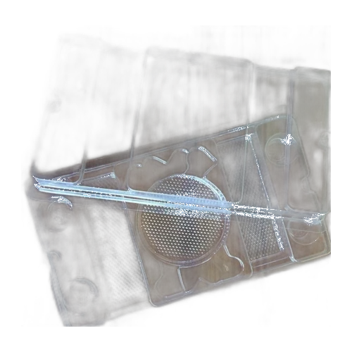 Blister packaging tray, thermoformed by Aravinth Polymers, Chennai