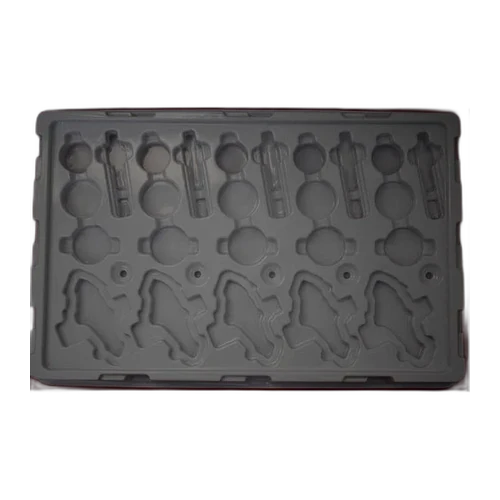 HDPE industrial tray, thermoformed by Aravinth Polymers, Chennai