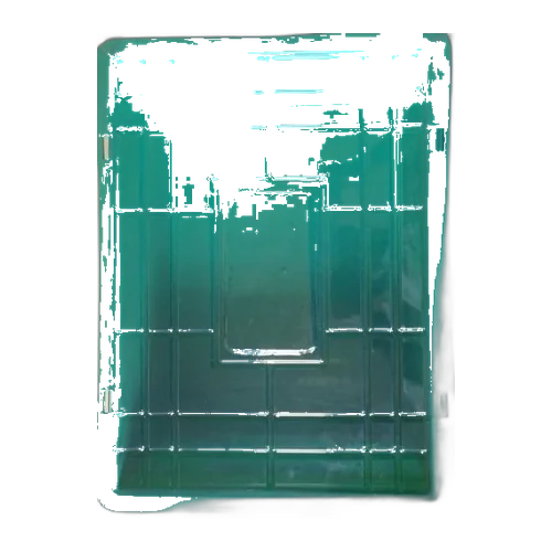 PET bin top lid, thermoformed by Aravinth Polymers, Chennai