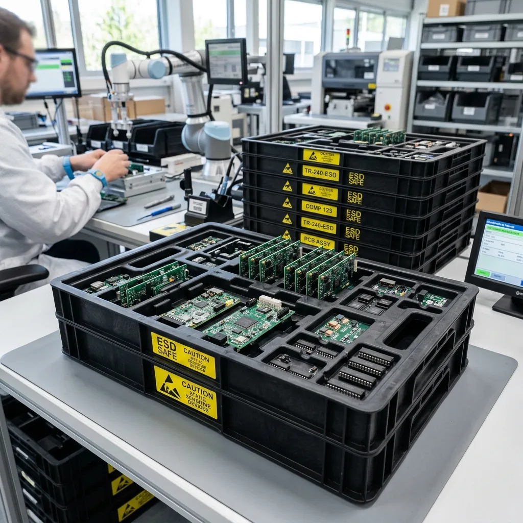 Thermoformed packaging for Electronics and EMS